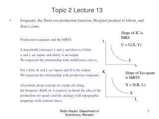 Topic 2 Lecture 13