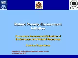 Malawi Poverty-Environment Initiative