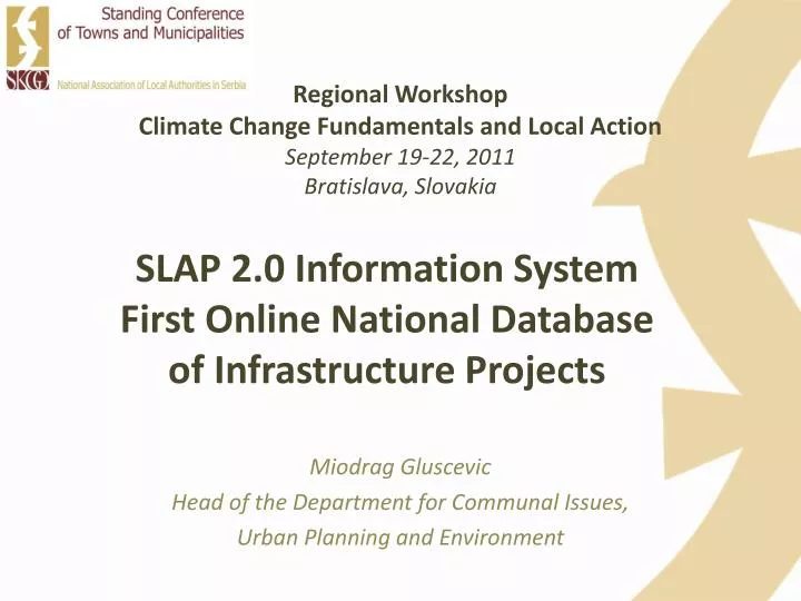 slap 2 0 information system first online national database of infrastructure projects