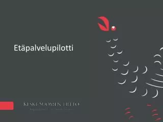 et palvelupilotti