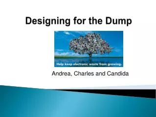 Designing for the Dump