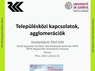 telep l sk zi kapcsolatok agglomer ci k