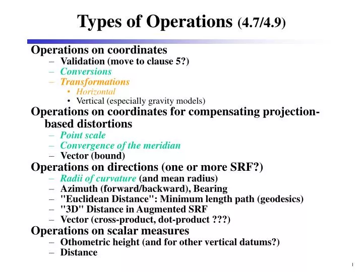 types of operations 4 7 4 9