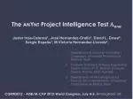 The anYnt Project Intelligence Test  one - slide 1