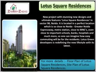 Lotus Square Residences.