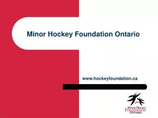 minor hockey foundation ontario