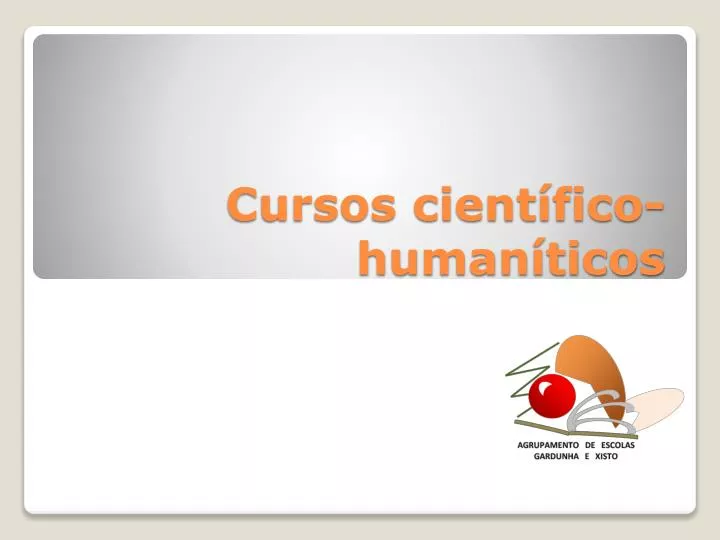 cursos cient fico human ticos