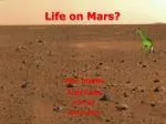 Life on Mars? - slide 1