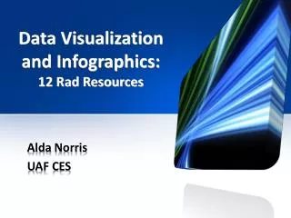 Data Visualization and Infographics: 12 Rad Resources