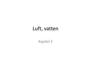 luft vatten