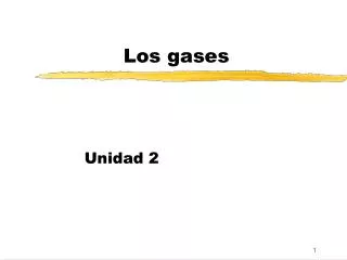 los gases