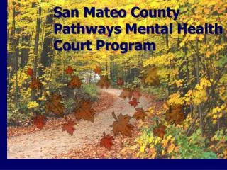 San Mateo County Pathways Mental Health Court Program