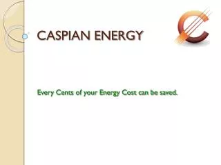 caspian energy