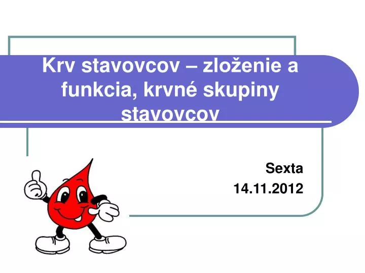 krv stavovcov zlo enie a funkcia krvn skupiny stavovcov