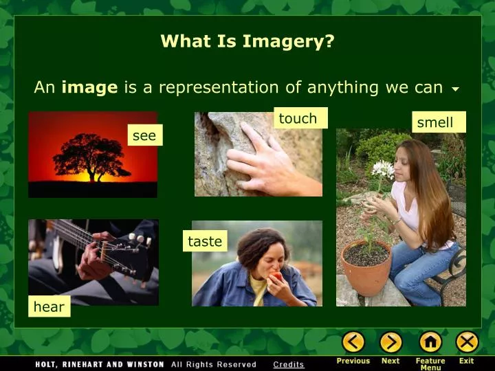 what is imagery