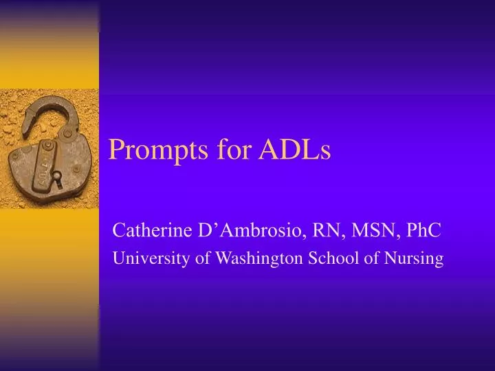 prompts for adls