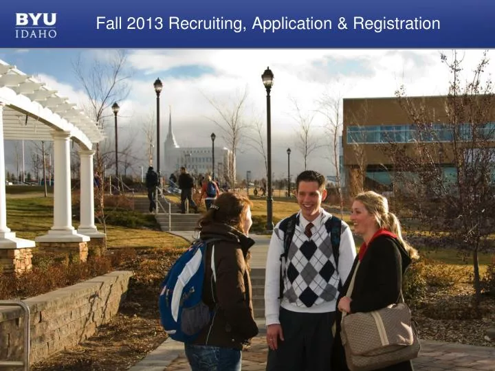 fall 2013 recruiting application registration