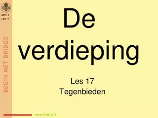 de verdieping