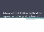 Need for Azeotropic Distillation Method - slide 1
