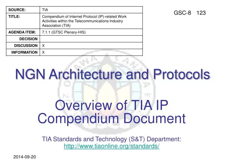 ngn architecture and protocols