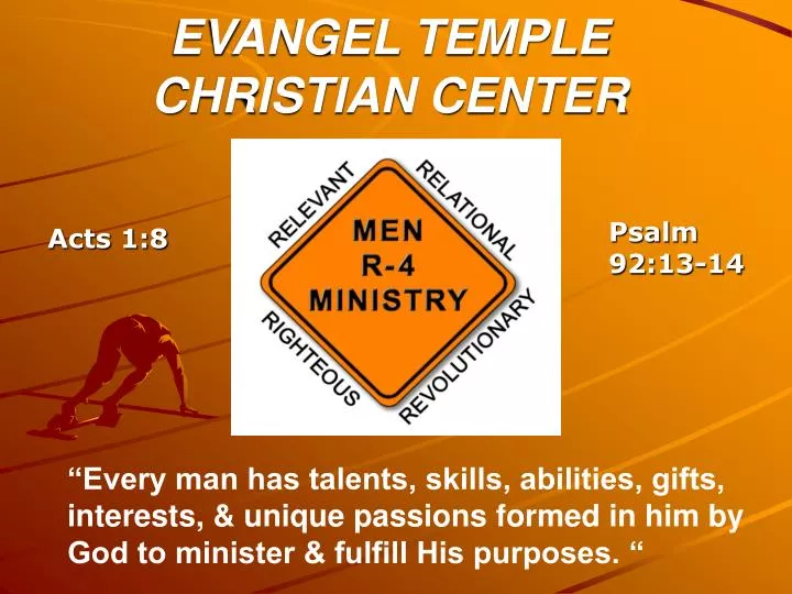 evangel temple christian center