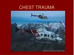 CHEST TRAUMA - slide 1