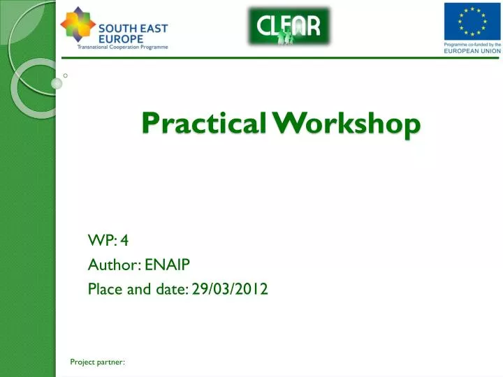 practical workshop