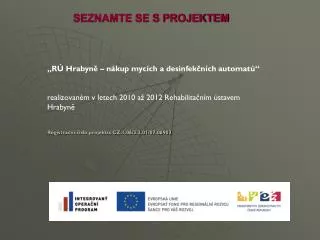 seznamte se s projektem