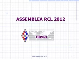 assemblea rcl 2012