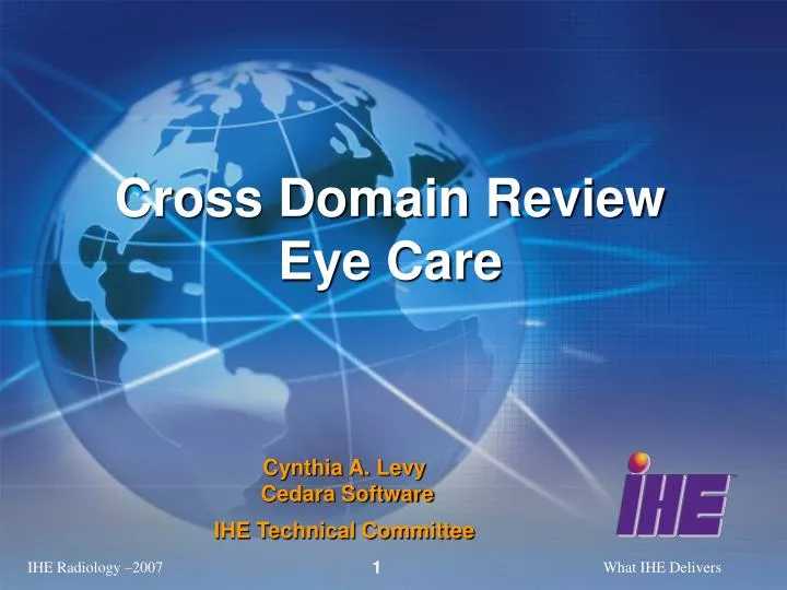 cross domain review eye care
