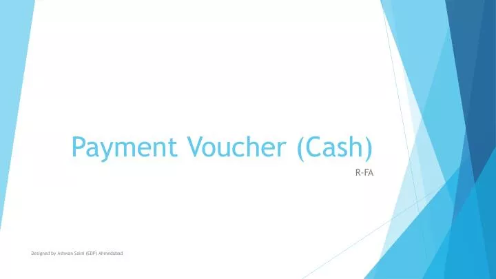 payment voucher cash