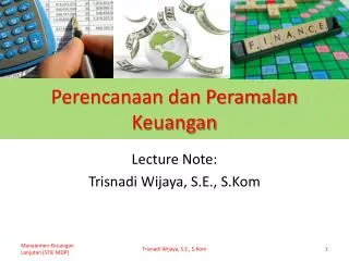 perencanaan dan peramalan keuangan