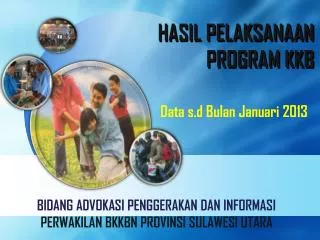 hasil pelaksanaan program kkb