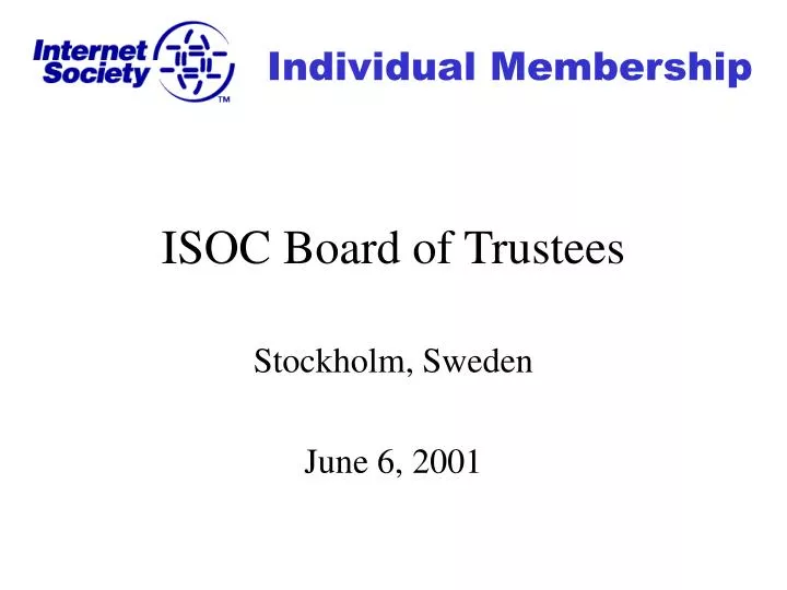 isoc board of trustees