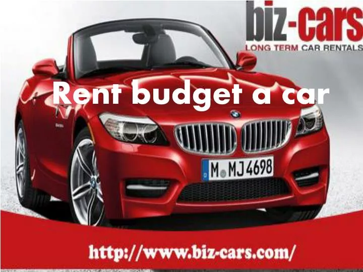 r ent budget a car