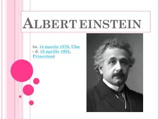 albert einstein