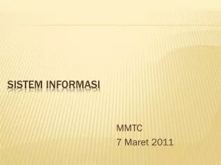 sist e m informasi