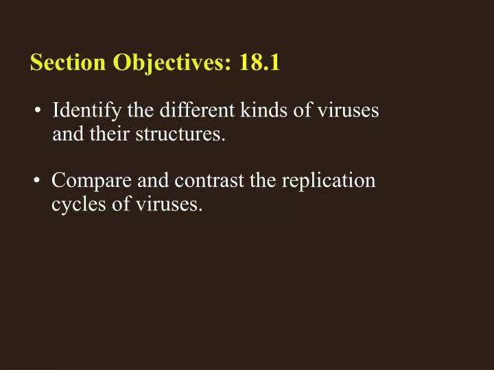 18 1 section objectives page 475