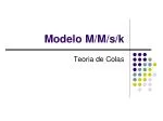 Modelo M/M/s/k - slide 1