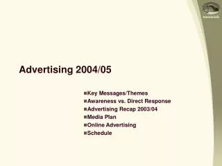 Advertising 2004/05