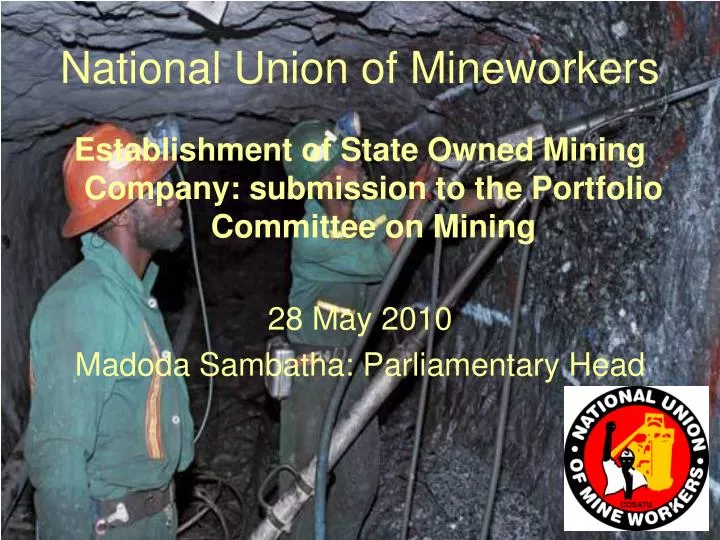 national union of mineworkers