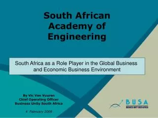 South African Academy of Engineering