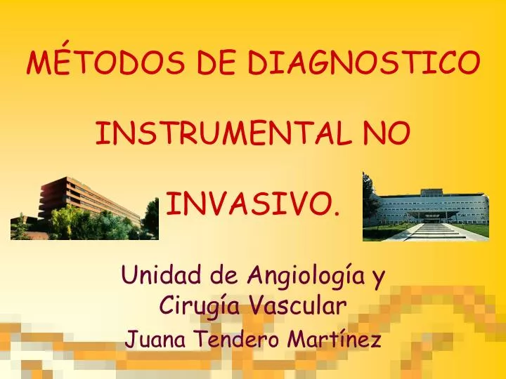 m todos de diagnostico instrumental no invasivo