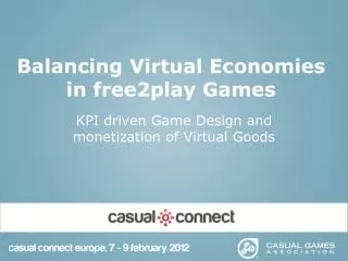 Balancing Virtual Economies in free2play Games