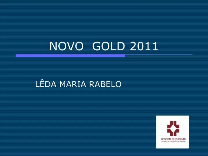 novo gold 2011