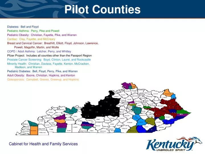 pilot counties