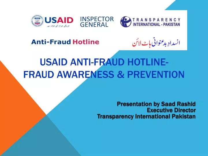 usaid anti fraud hotline fraud awareness prevention