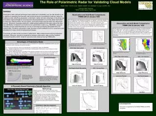 The Role of Polarimetric Radar for Validating Cloud Models