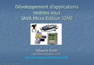 d veloppement d applications mobiles sous java micro edition j2me