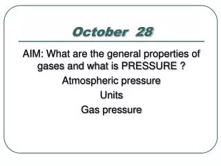 october 28